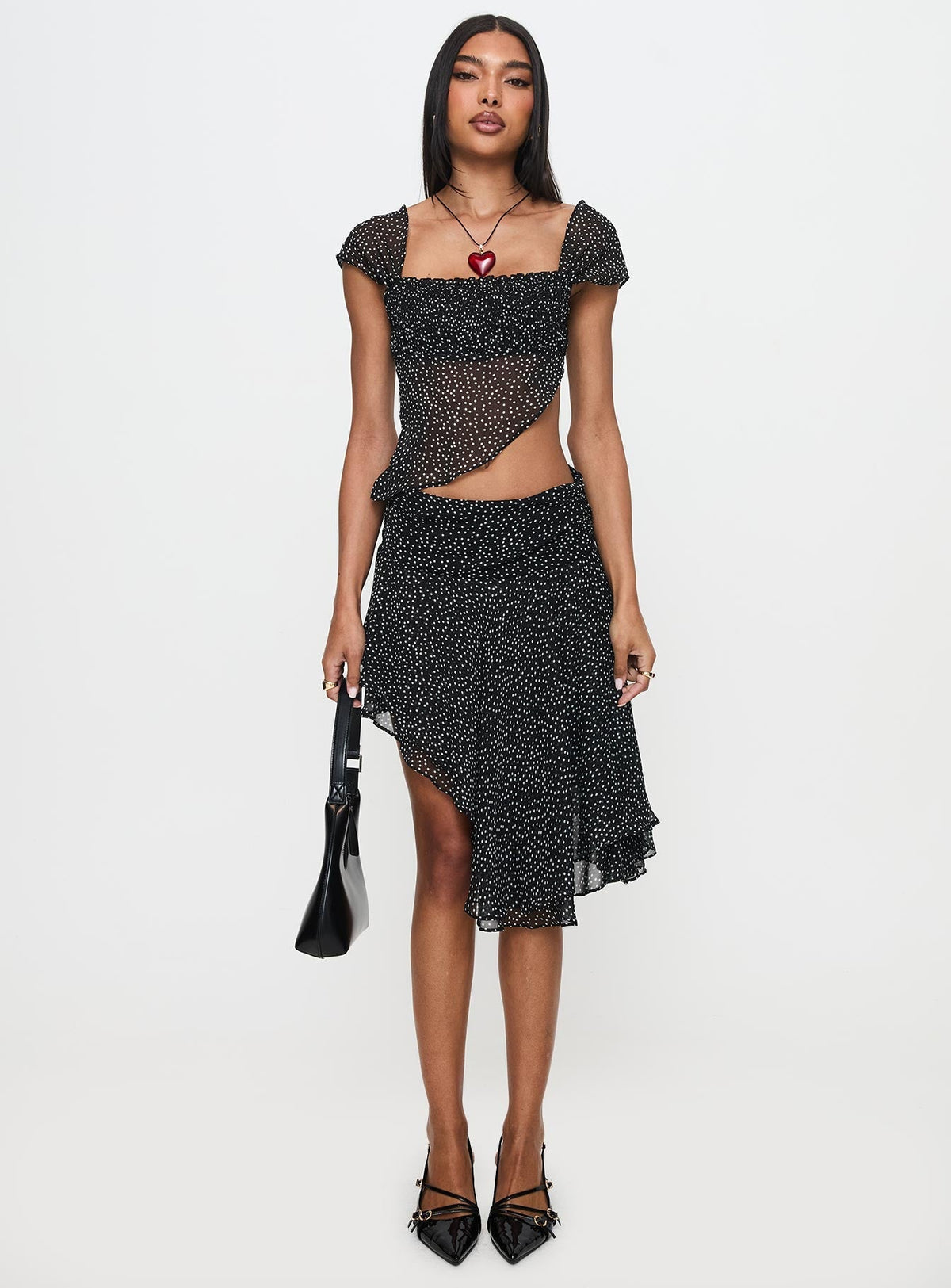 District Top Onyx Polka