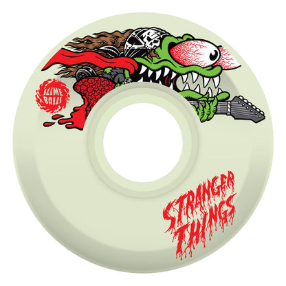 60mm Stranger Things Meek Slasher Eddie Glow 78a Slime Balls Skateboard Wheels