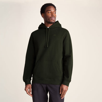Carlton Mens Oversized Heavyweight 100% Cotton Hoody - Dark Olive Green