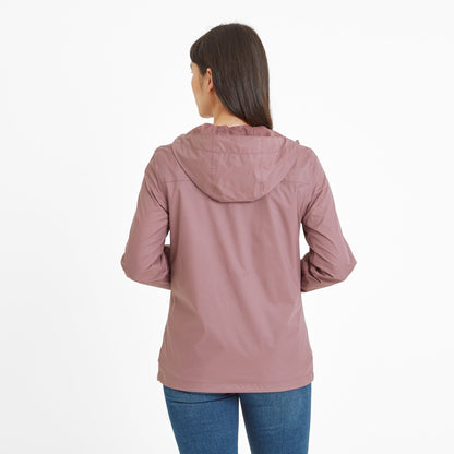 Craven Womens Waterproof Packaway Jacket - Mauve