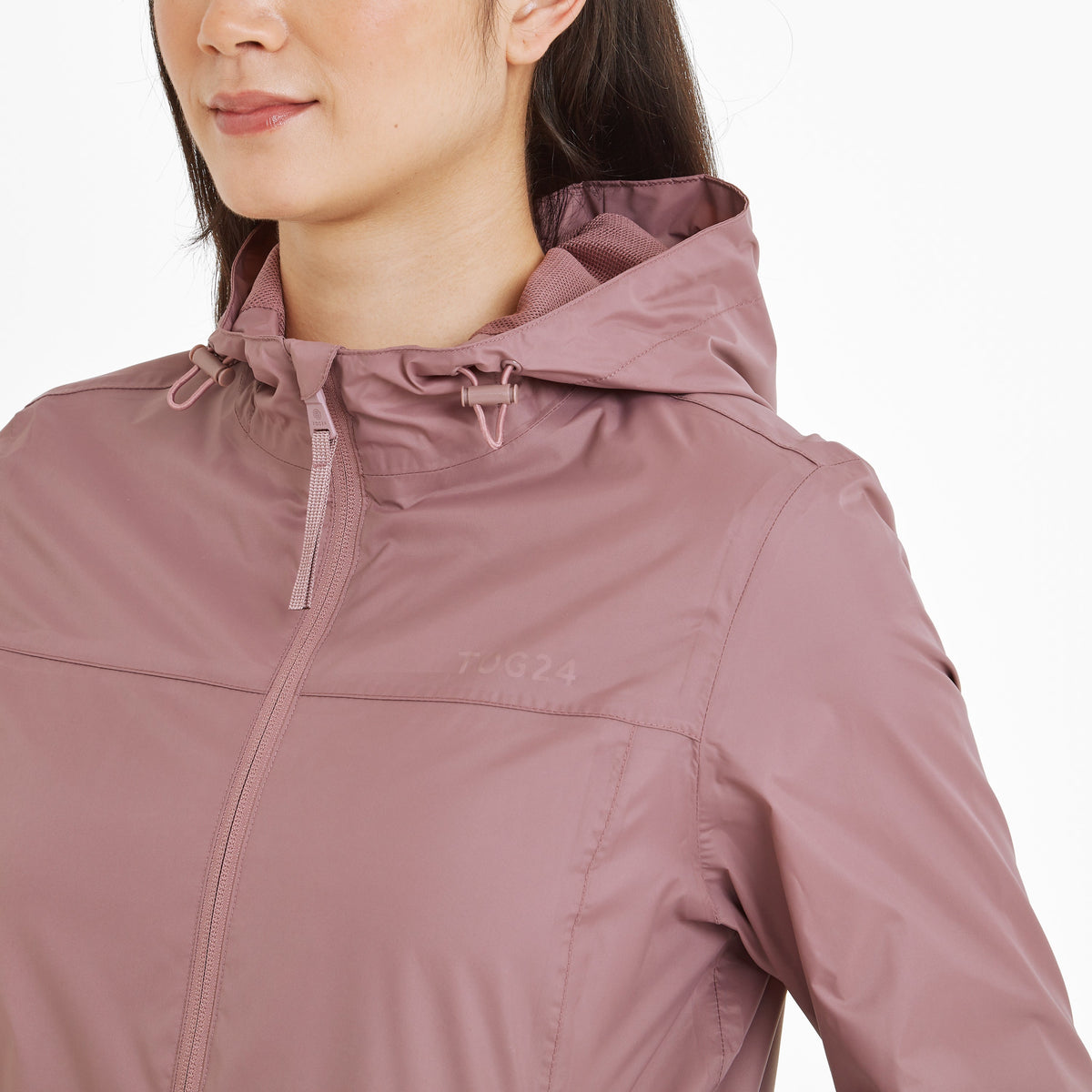 Craven Womens Waterproof Packaway Jacket - Mauve