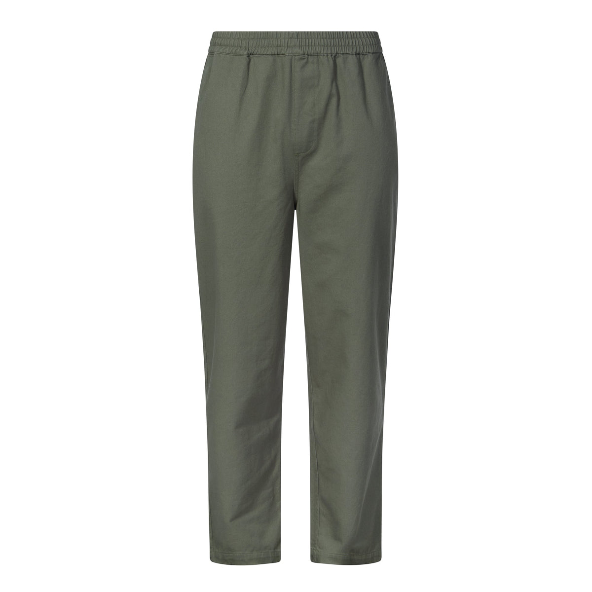 Nelson Mens Relaxed Fit 100% Cotton Heavyweight Straight Leg Trousers - Faded Khaki