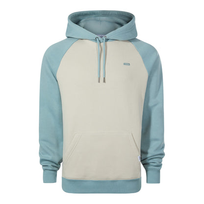 Noston Mens Supersoft Raglan Hoody - Summer Sky