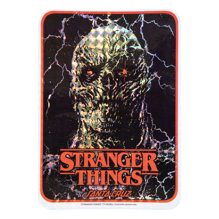 8.5in Stranger Things Vecna Santa Cruz Skateboard Deck
