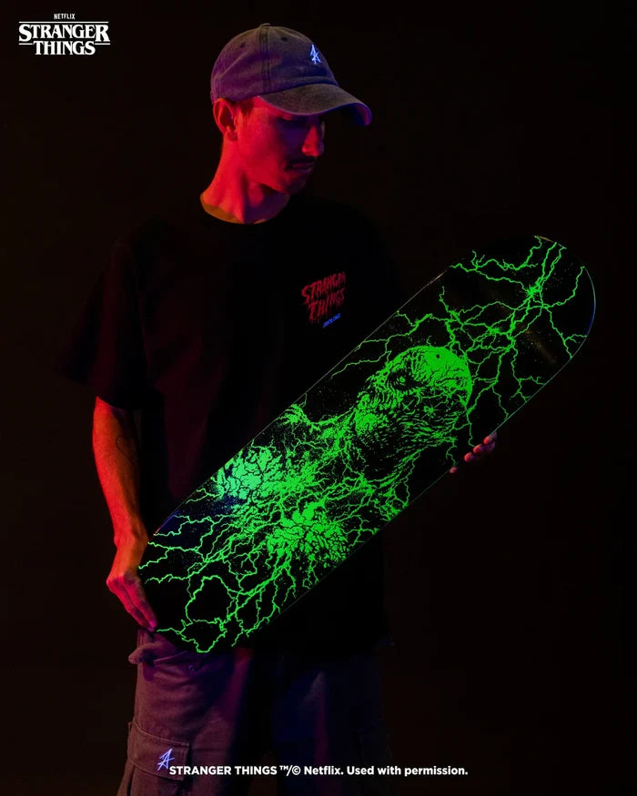 8.5in Stranger Things Vecna Santa Cruz Skateboard Deck
