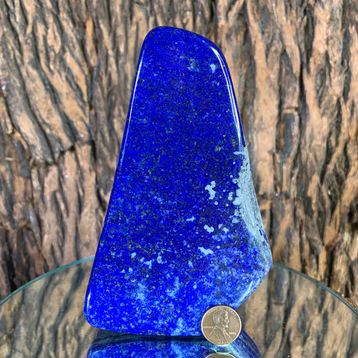 893.0g 14x8x3cm Dark Blue Lapis Lazuli Natural Shape from Afghanistan