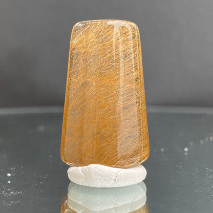 8g 3.1x1.8x1cm Clear Rutilated Quartz from China