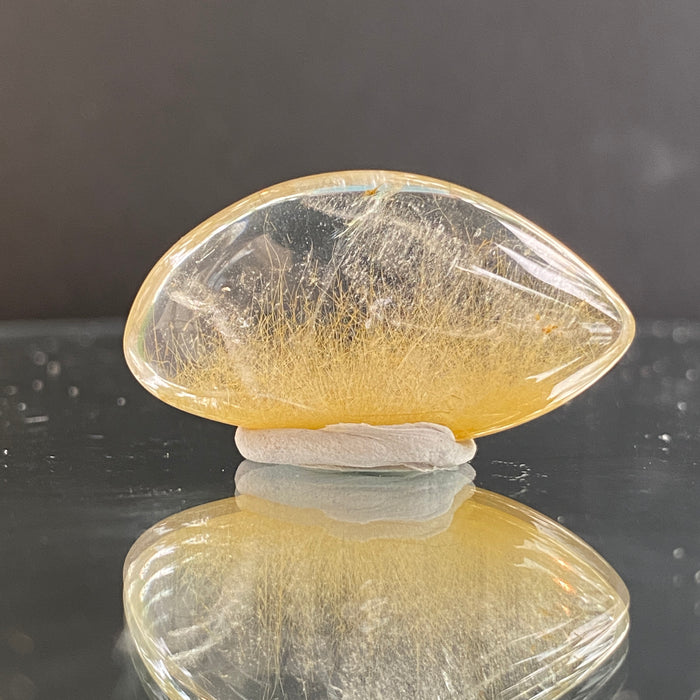 9g 3.6x2.2x1cm Clear Rutilated Quartz from China