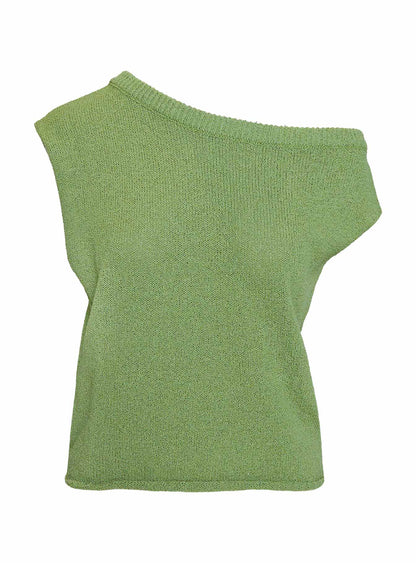 Ashfield Off Shoulder Top Green