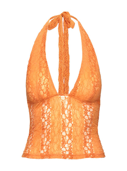Cruizer Halter Top Orange
