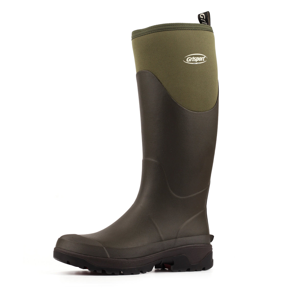 Grisport Mudmaster Premium Unisex Neoprene Wellington - Green