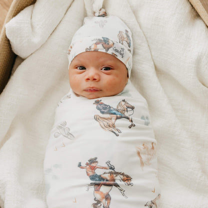 Knit Swaddle Blanket - Boone