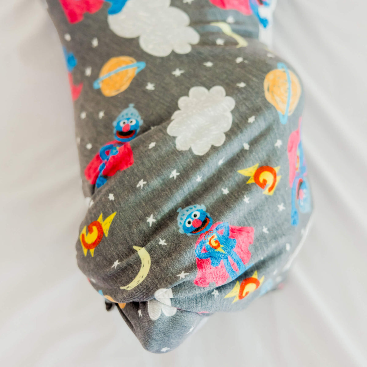 Knit Swaddle Blanket - Super Grover