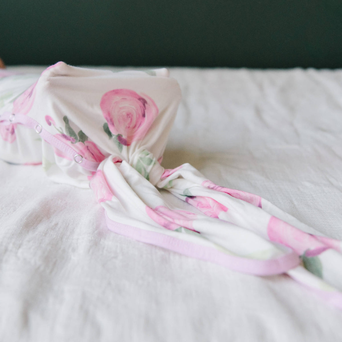 Newborn Knotted Gown - Grace