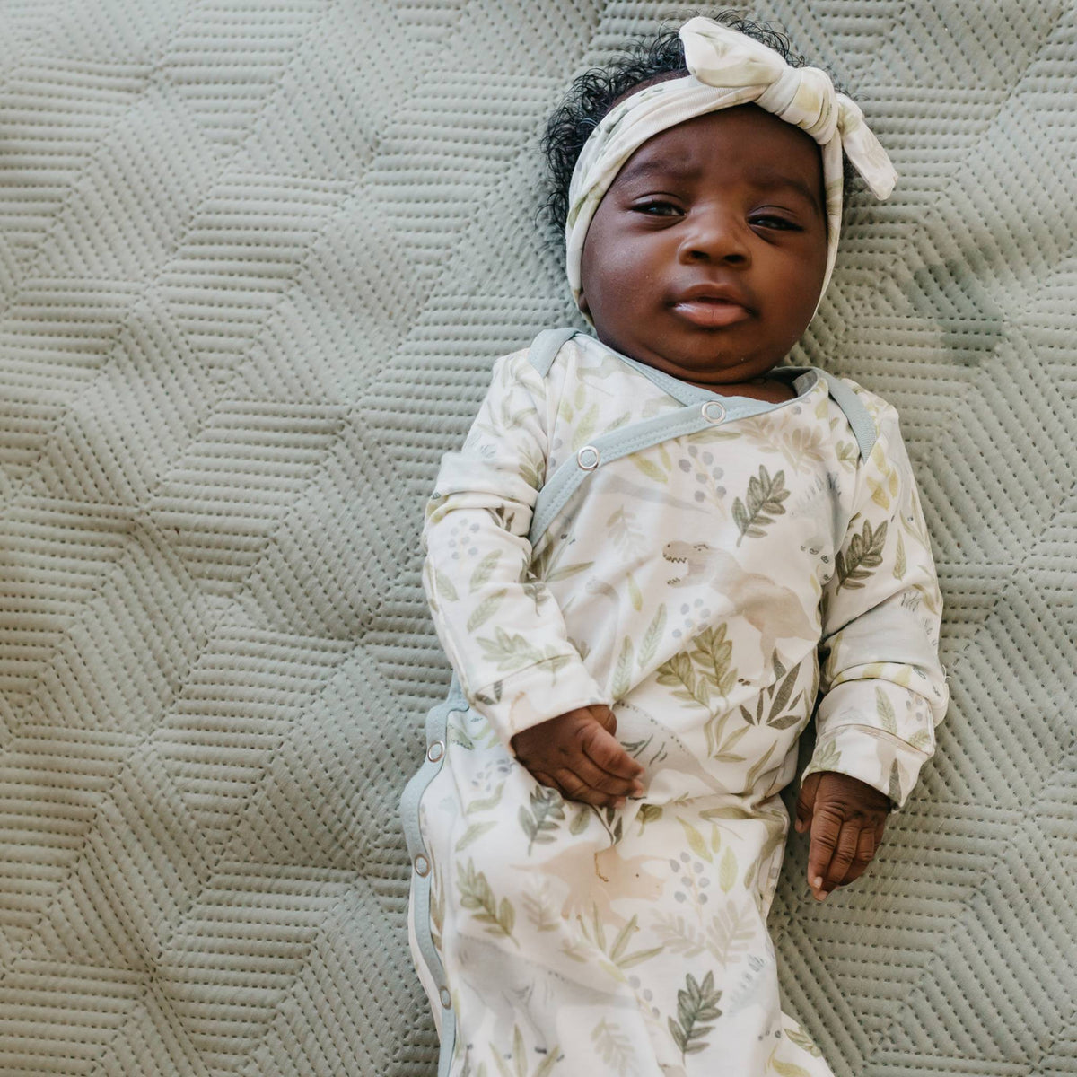 Newborn Knotted Gown - Rex