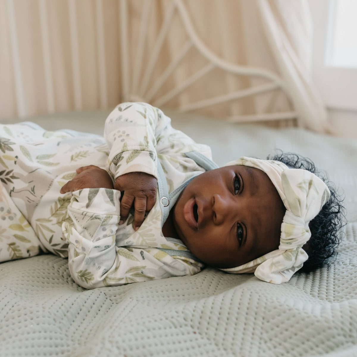 Newborn Knotted Gown - Rex