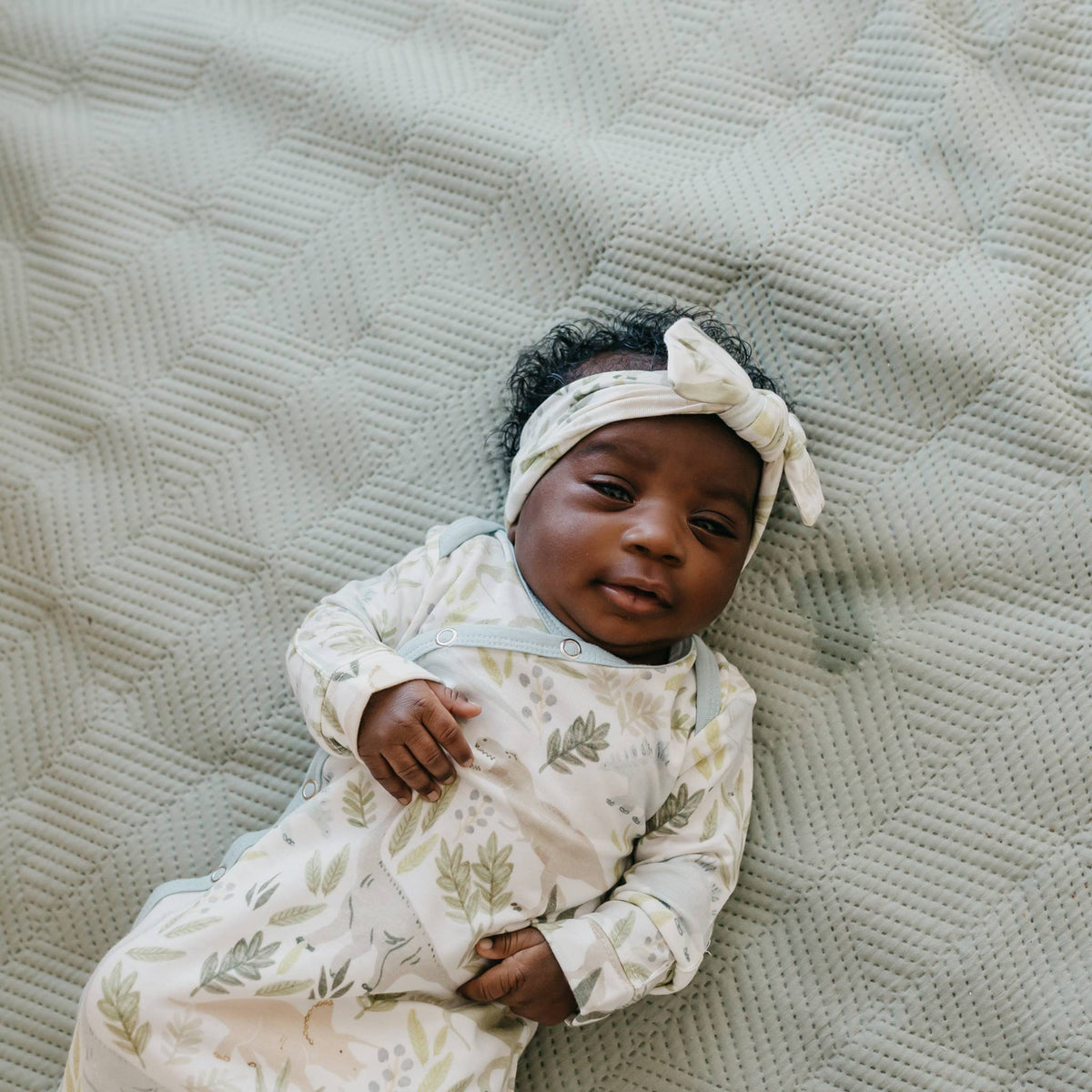 Newborn Knotted Gown - Rex