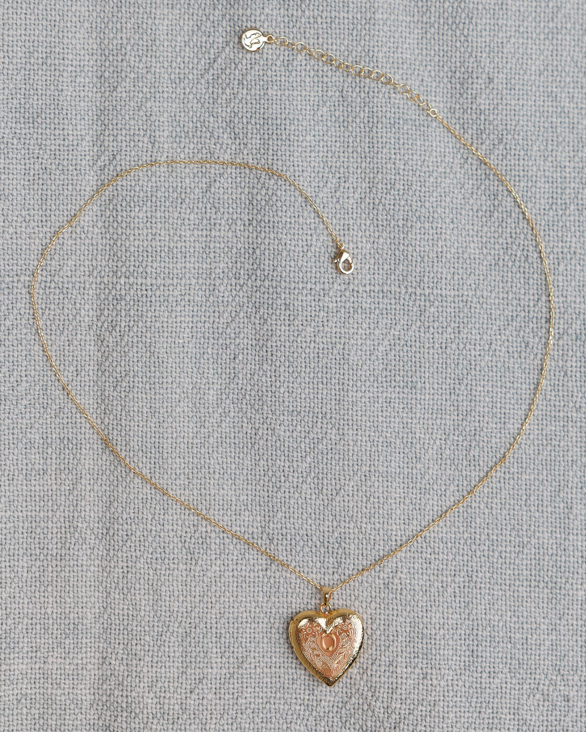 Monogram Heirloom Locket - Final Sale