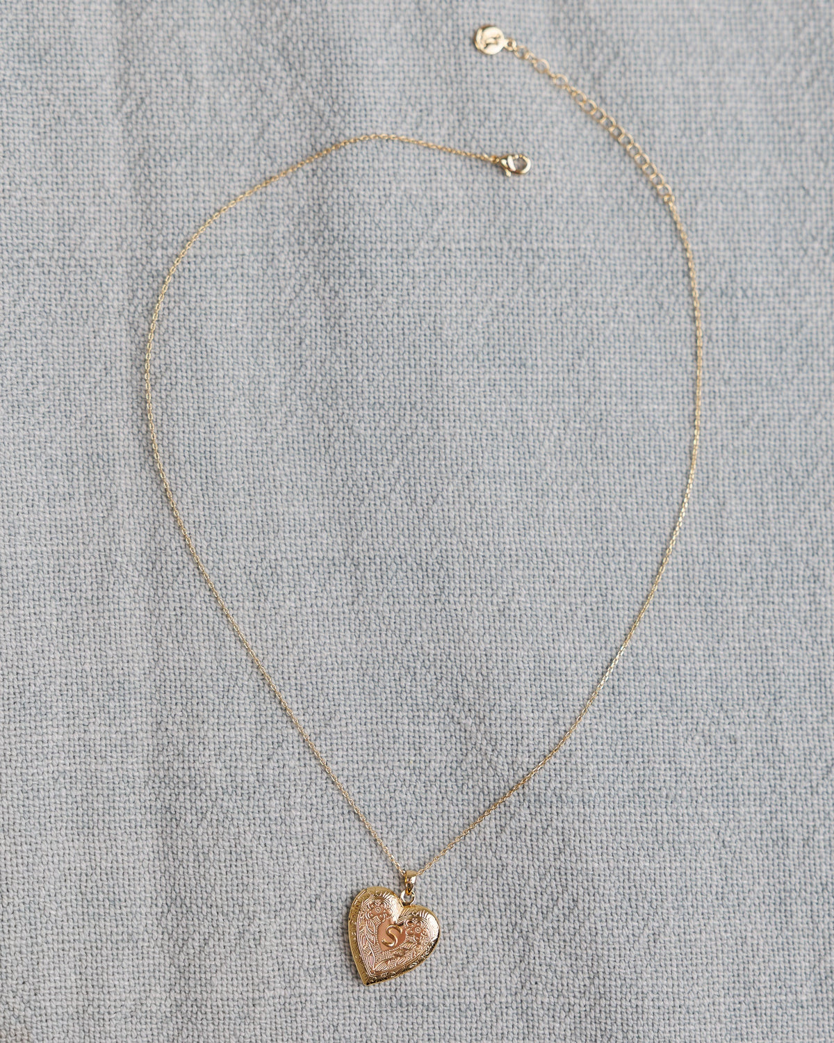 Monogram Heirloom Locket - Final Sale