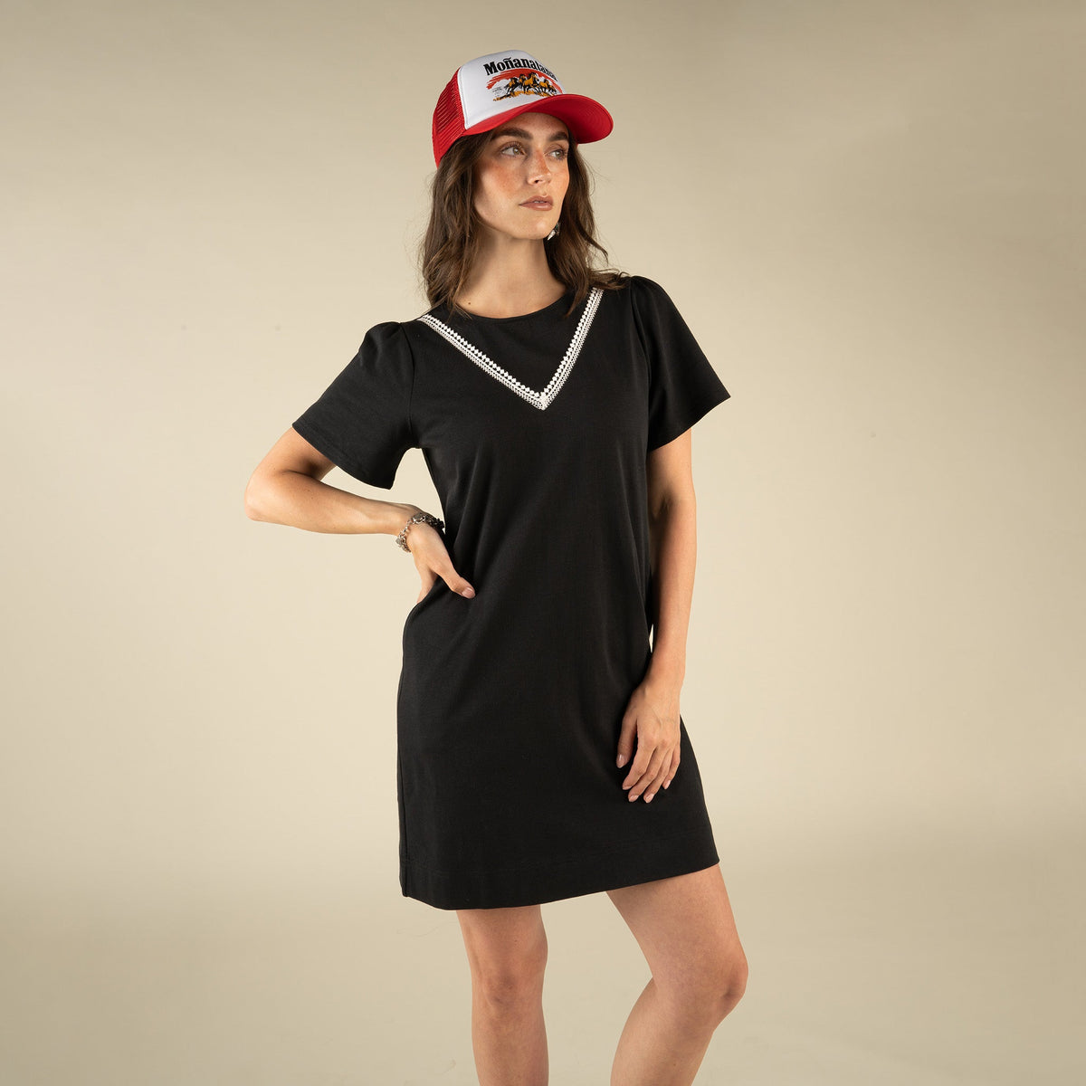 Maravilla Shirt Dress - Black
