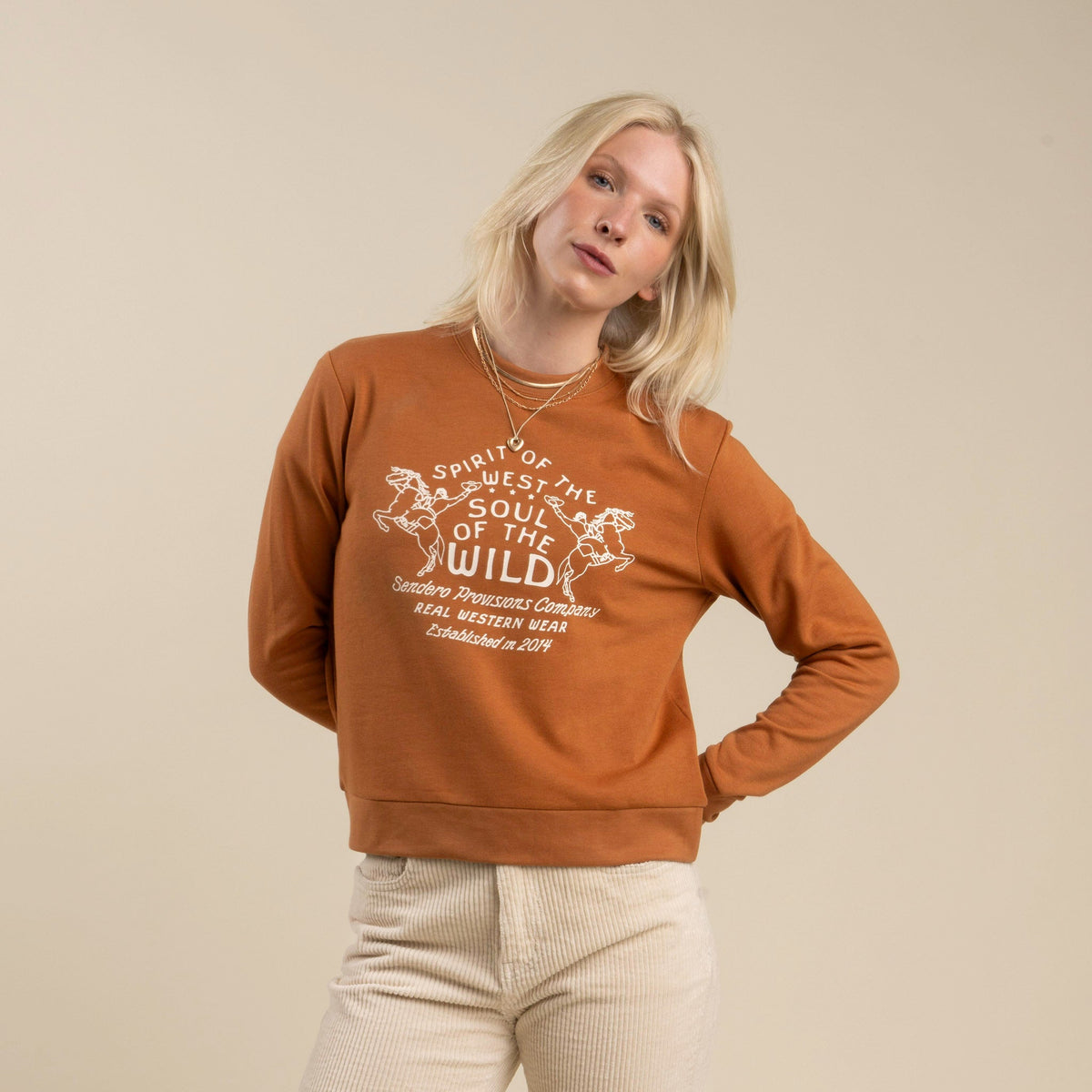 Hi-Ho Women's Sweatshirt - Meerkat