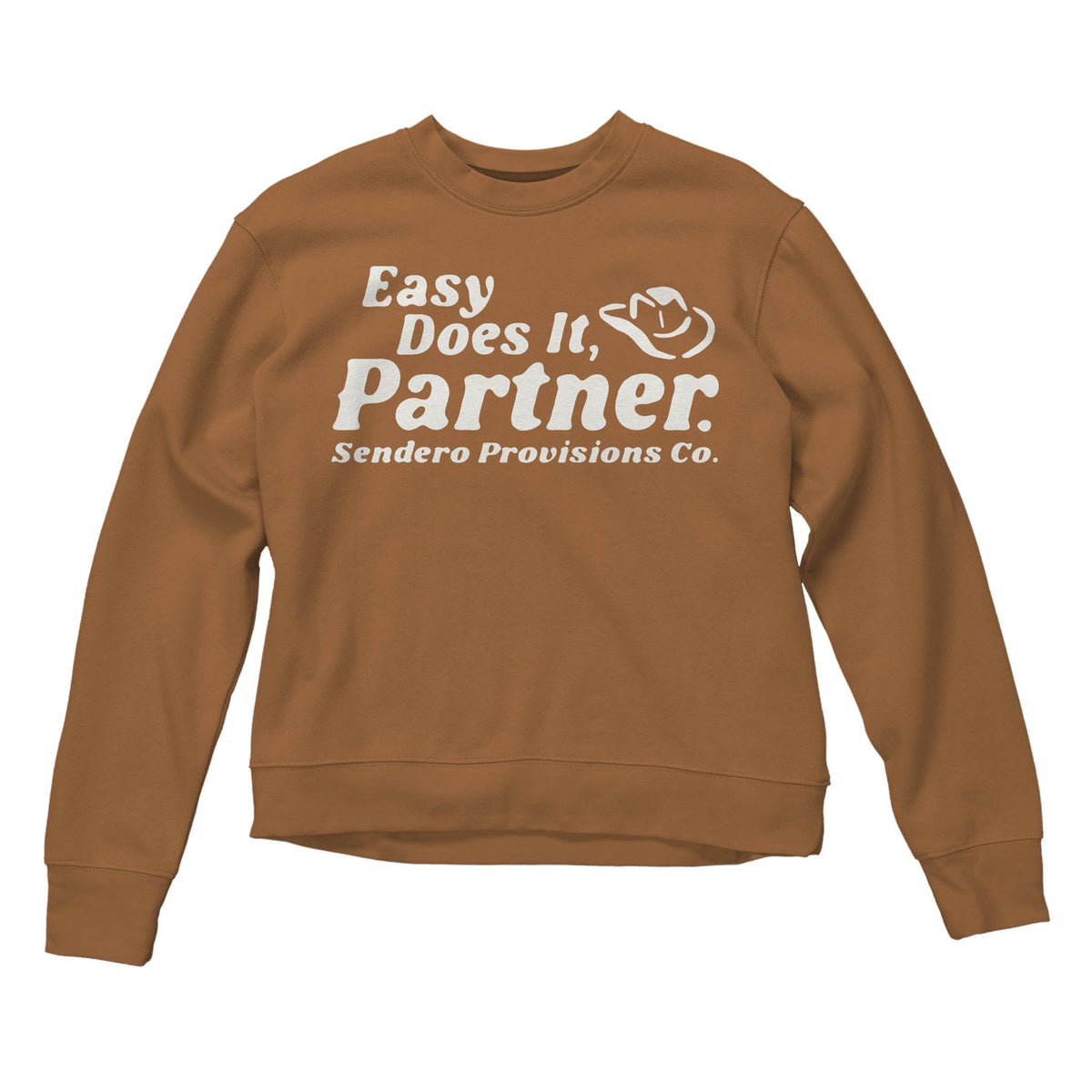 Easy Does It Women's Sweatshirt - Meerkat