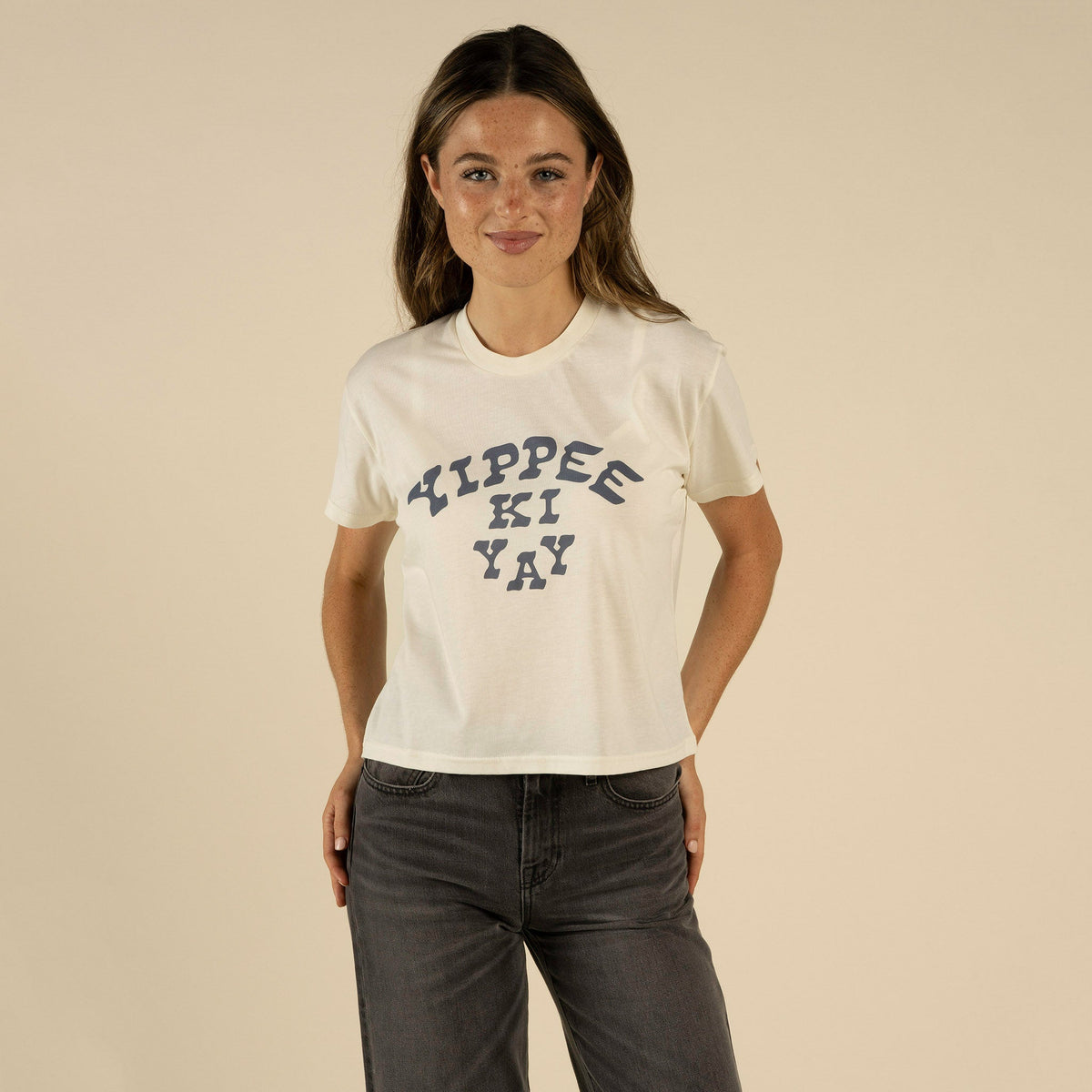 Yippee Ki Yay Boxy Tee