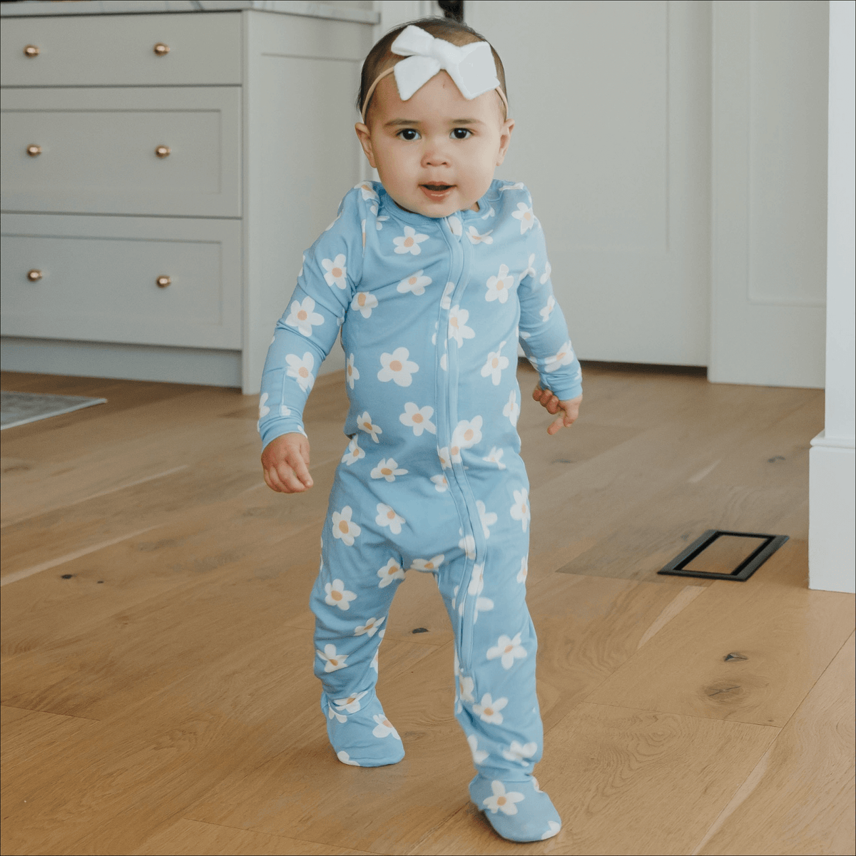 Zip-Up Footie Pajama - Della