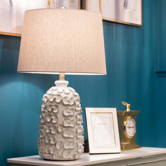 Aliya Table lamp with shade-Renaissance Design Studio