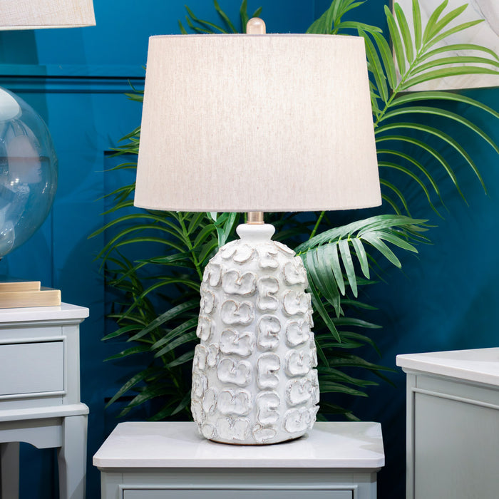 Aliya Table lamp with shade-Renaissance Design Studio