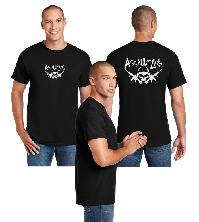 Assault Life Reflective Tee - 100% Cotton