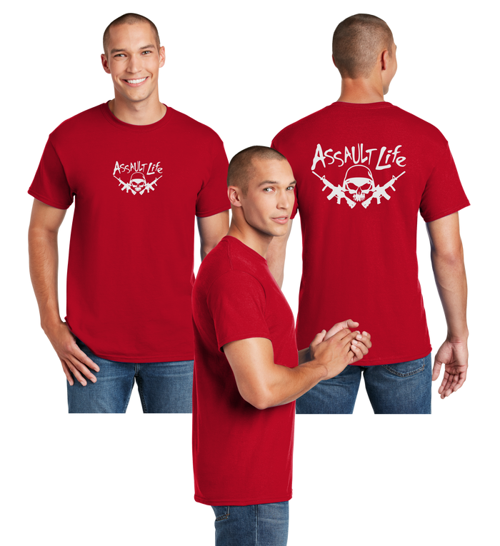 Assault Life Reflective Tee - 100% Cotton
