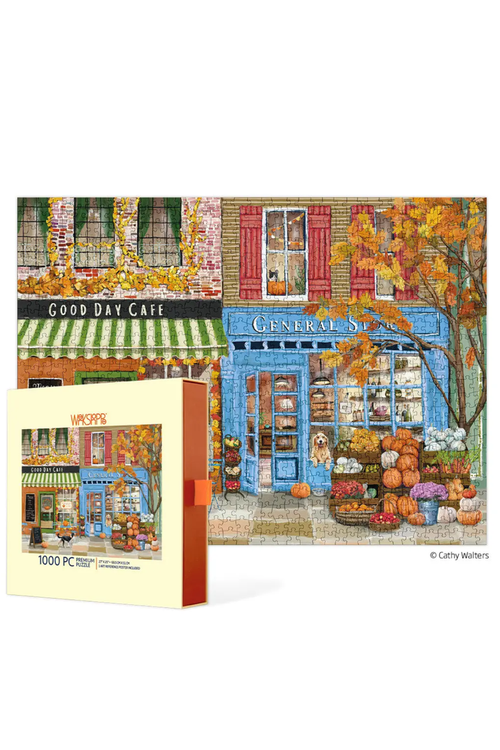 Autumn on Main 1000 Piece Puzzle