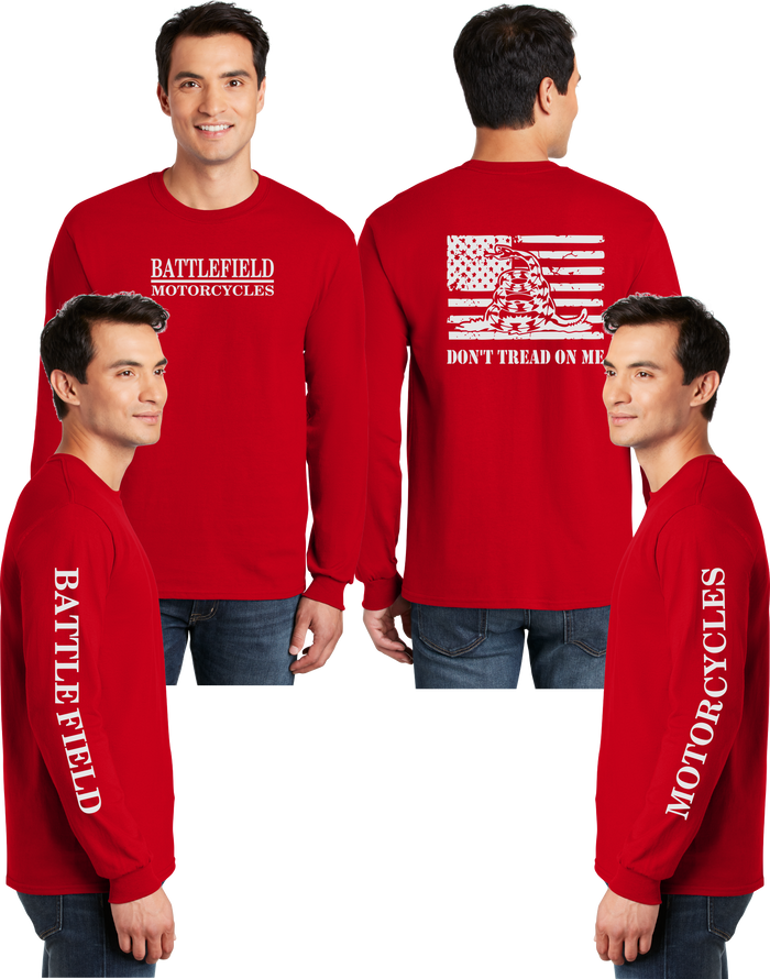 Battlefield Gadsen Flag - Reflective  Long Sleeve - Dry Blend