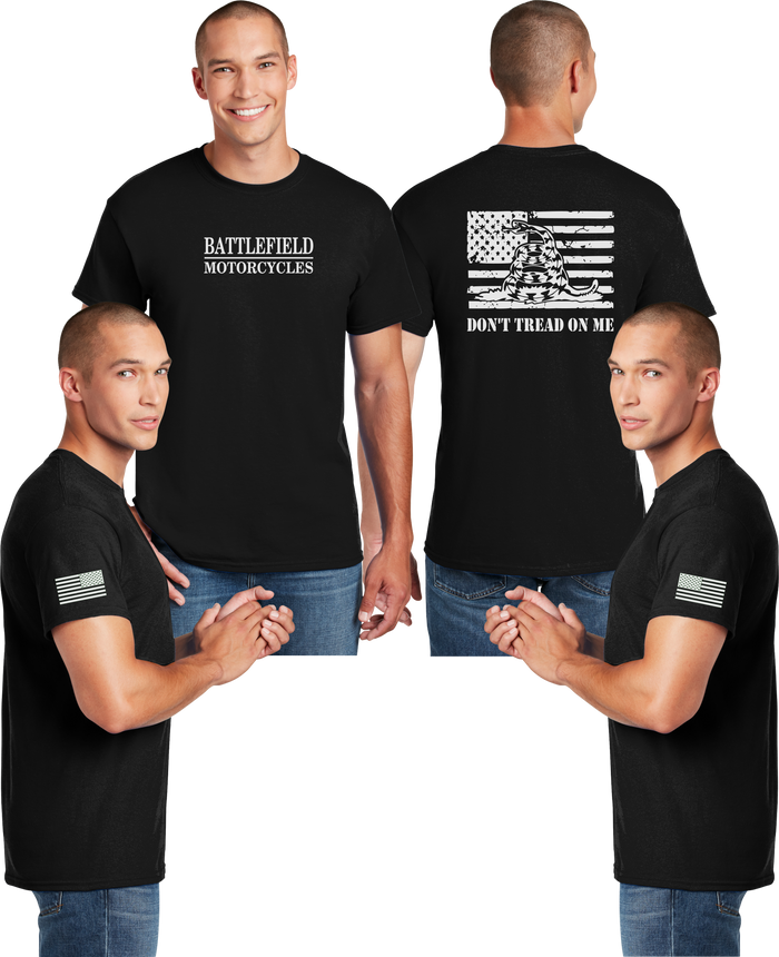 Battlefield Gadsen Flag - Reflective Tee - Dry Blend