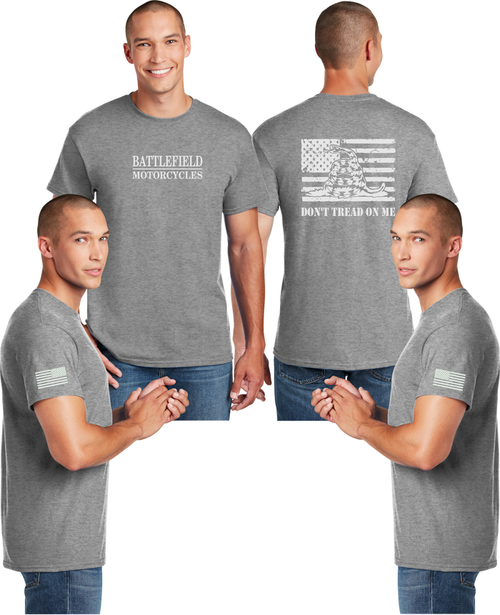 Battlefield Gadsen Flag - Reflective Tee - Dry Blend
