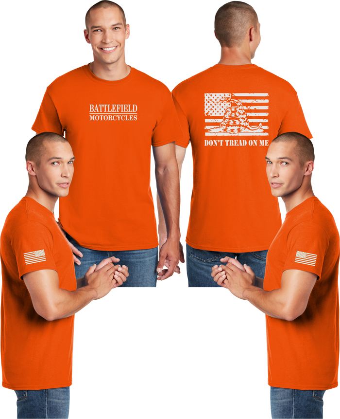 Battlefield Gadsen Flag - Reflective Tee - Dry Blend