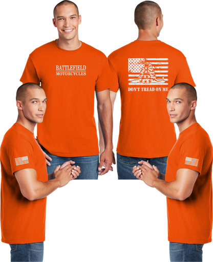 Battlefield Gadsen Flag - Reflective Tee - Dry Blend