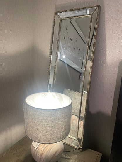Beaded large 102 cm mirror MQM reduced last of stock-Renaissance Design Studio
