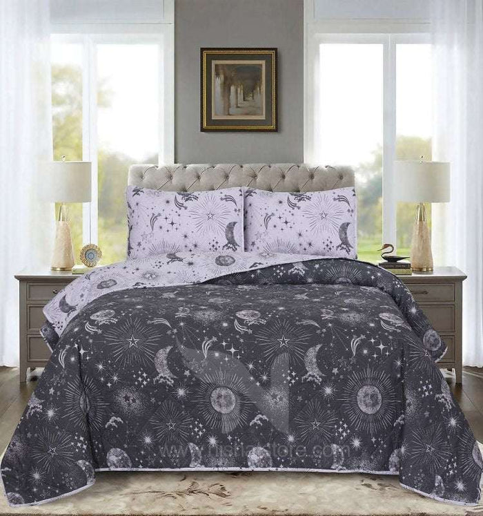 Bed Spread Quilted Design Code 096 - Nishat Creative Store