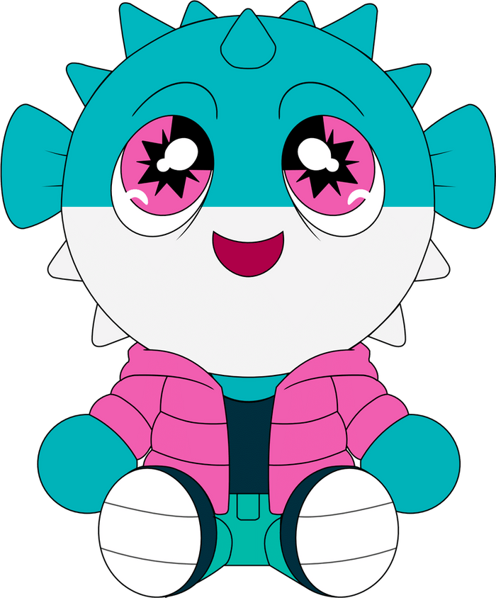 Big Puffer Plush (9in)