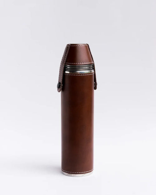 Birdie Bottle 12oz Flask Set - Brown