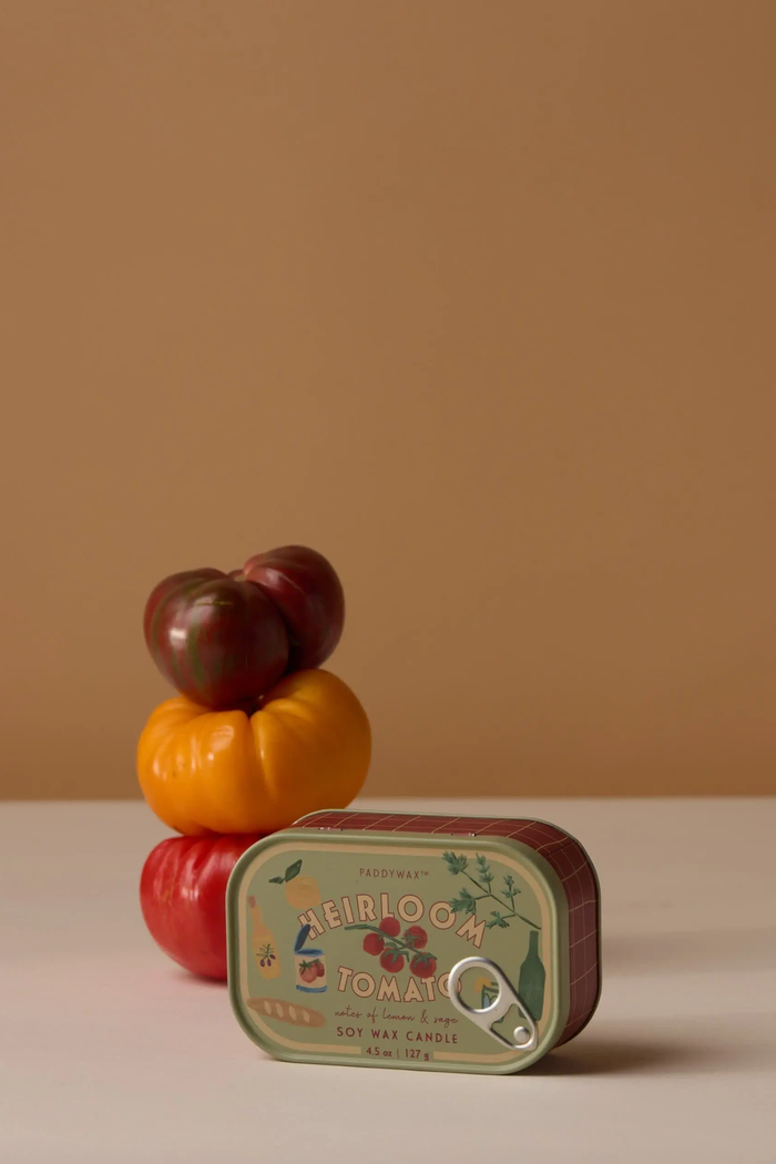 Bistro 4.5oz Heirloom Tomato Tin Candle