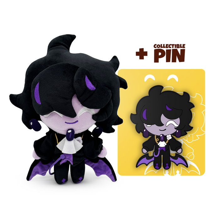Plush + 2" Pin
