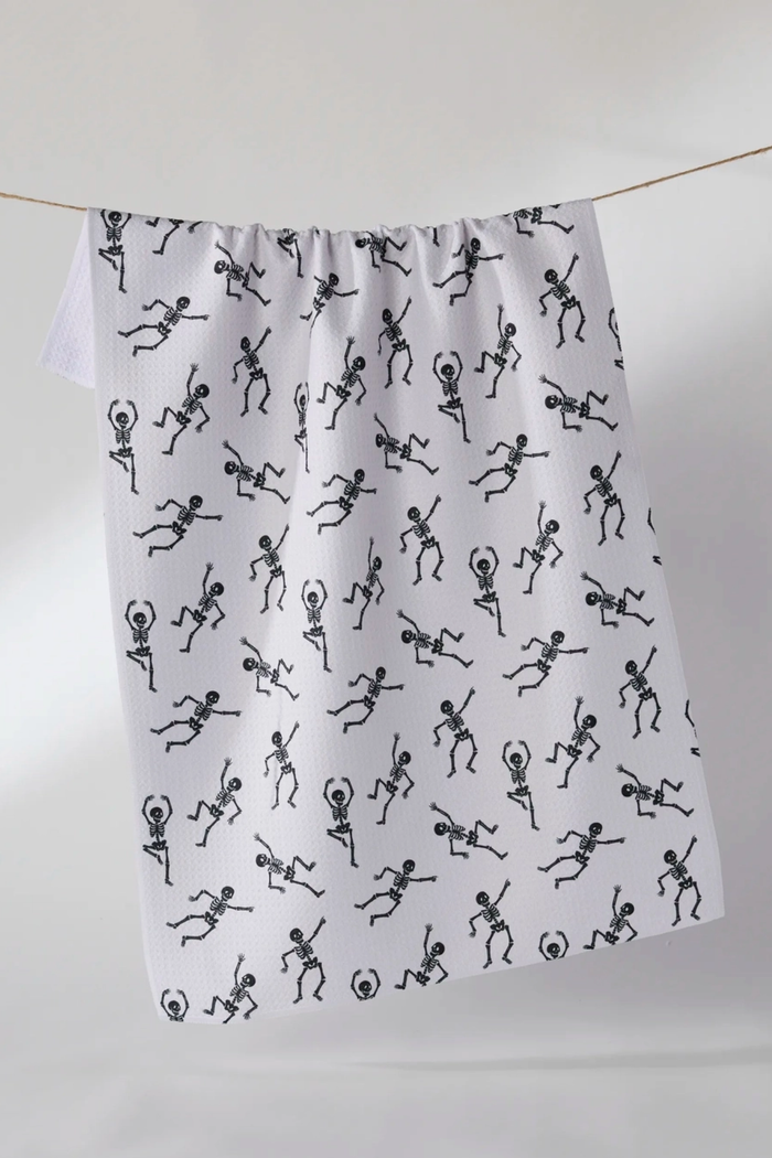 Bone Jamboree Tea Towel