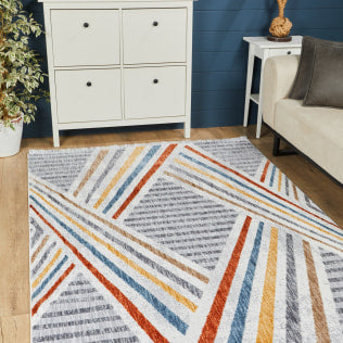 Bradley Rug textured Economy range in 3 sizes and choice of patterns-Renaissance Design Studio