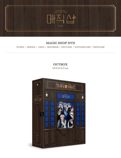 BTS 5TH MUSTER: MAGIC SHOP DVD - K-STAR