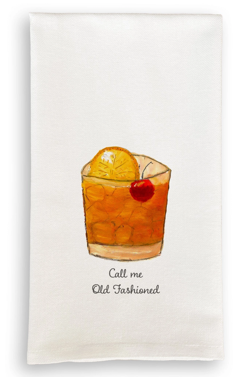 Call Me Old Fashioned Dish Towel