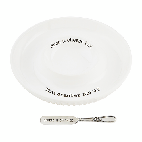 Cheese Ball dish Set
