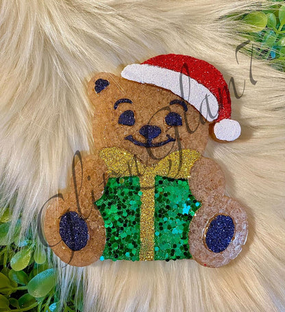 Christmas Bear Freshie Silicone Mold